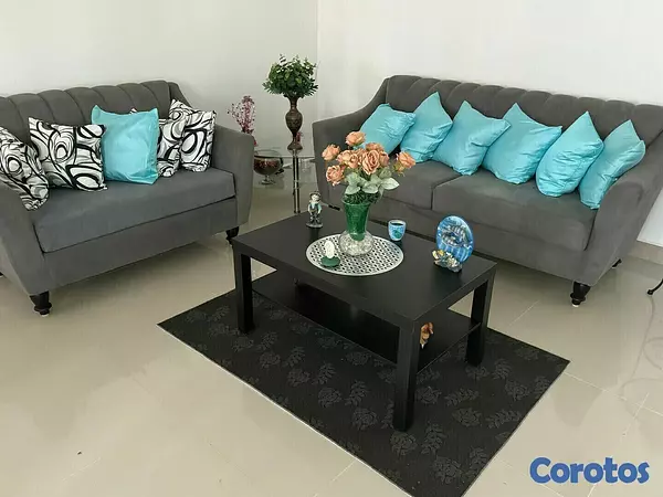 muebles y colchones - VENDO JUEGO DE MUEBLE EN EXCELENTE CONDICIONES Y PRECIO. 6