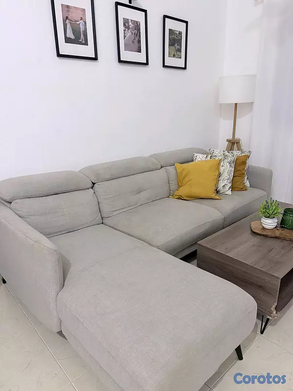 muebles y colchones - Sofa en L, Gris de Ilumel 6
