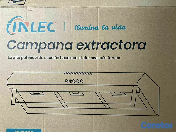 electrodomesticos - Extractor de Grasa Inlec 30x20 pulgadas 
Modelo B4-76
Niquelado

 6