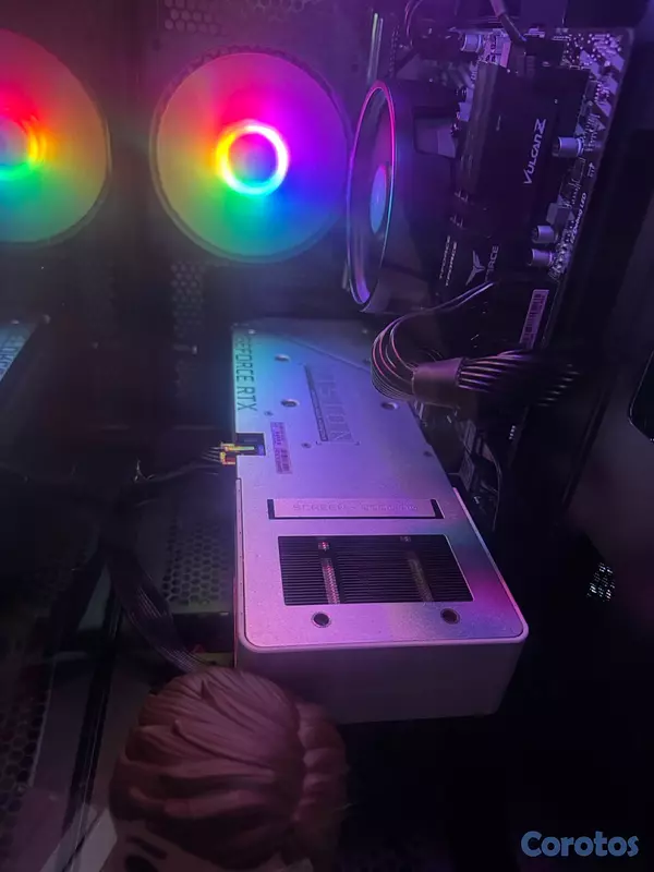 computadoras y laptops - ‼️TARJETA GRÁFICA RTX 3060 12GB VISION tres fan ‼️MANTENIMIETO AL DIA✅  2