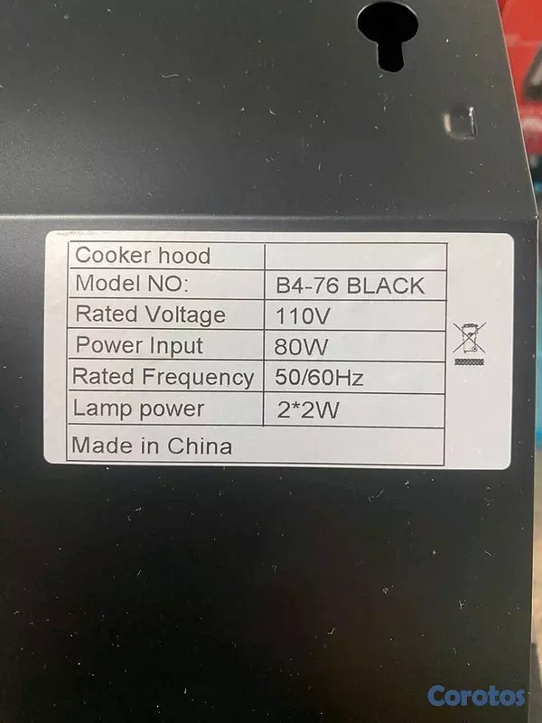 electrodomesticos - Extractor de Grasa Inlec 30x20 pulgadas color negro
Modelo B4-76 NEGRO


 6