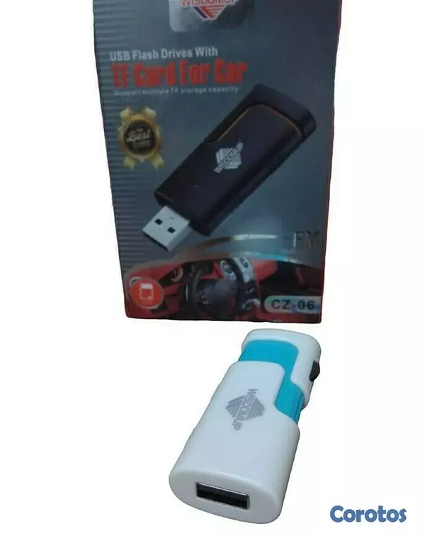 accesorios para electronica - Adaptador bluetooth para carro con conector de memoria y auxiliar 3.5mm 1