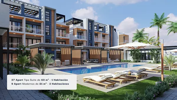 apartamentos - Apartamentos Turísticos en Punta Cana (Edén)  6