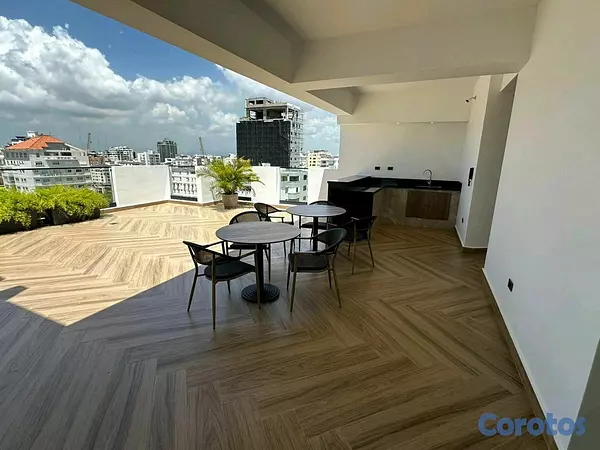 apartamentos - Apartamento con Linea Blanca en Ens. Naco 10
