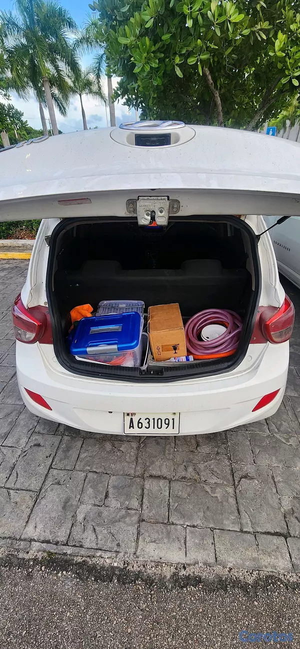 carros - Hyundai Grand i10 2015 Blanco 4