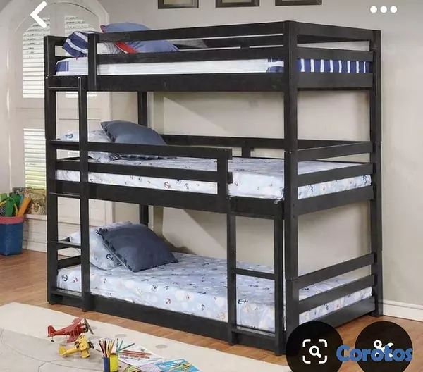 muebles y colchones - CAMAROTES TRIPLES 5
