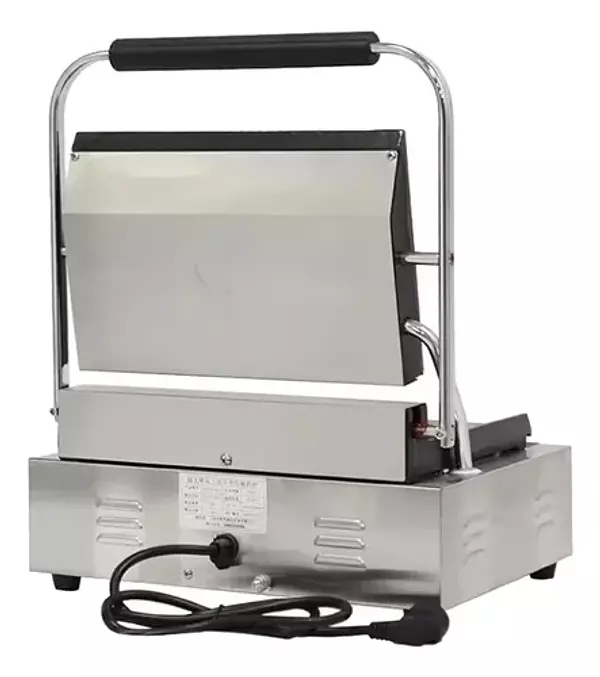 otros electronicos - prensa panini eléctrica de acero inoxidable  