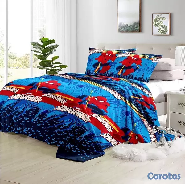 muebles y colchones - juego de frisas suave 3 piezas para cama de 60 6
