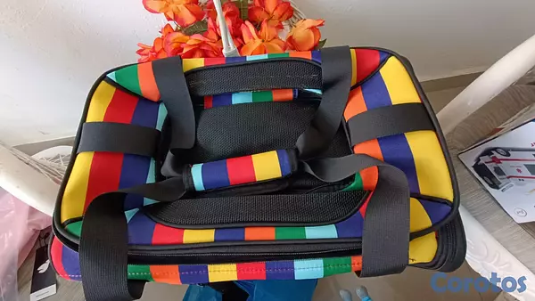 animales y mascotas - bolso transportador colorido para mascotas pequeña 3