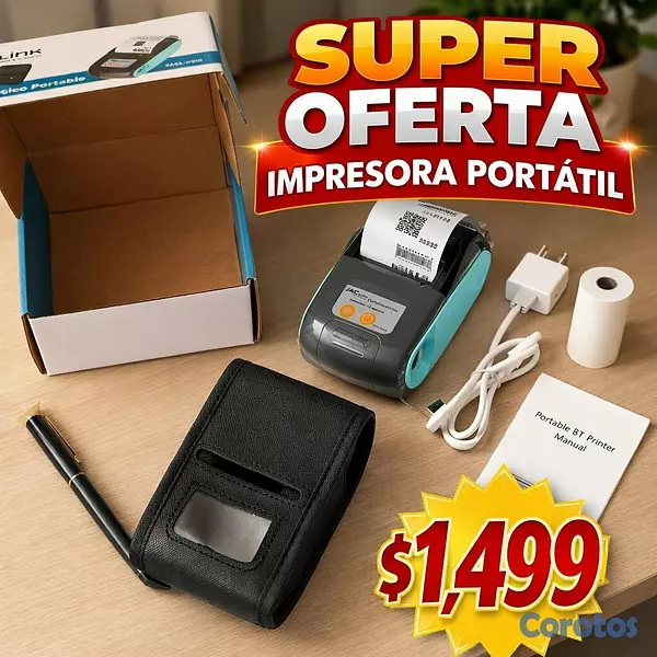 impresoras y scanners - Impresora Portatil, punto de venta, prestamos, fac 1