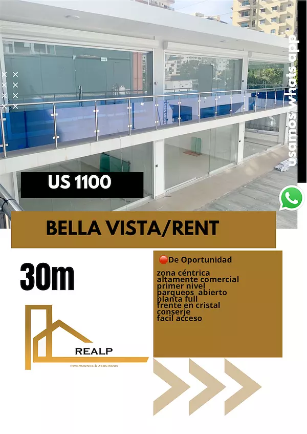 oficinas y locales comerciales - Local en bella vista primer nivel 1