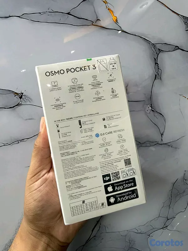 camaras y audio - DJI Osmo Pocket 3 totalmente nueva y sellada 🔥 precio 32,000 peso  2