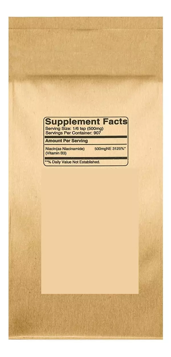 Salud y Equipamiento Médico - Niacinamida 453 Gr Gluten-free - G A 2
