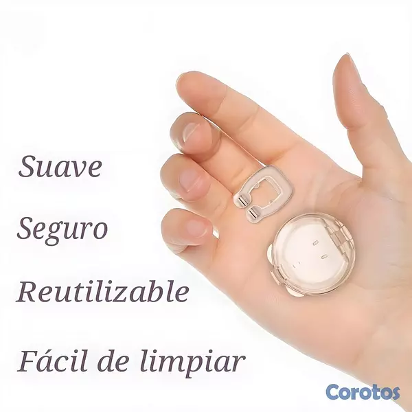 Salud y Equipamiento Médico - 😴 Clip Nasal Antironquidos – Ayuda para no Roncar  9