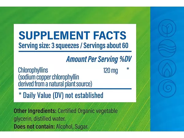 Salud y Equipamiento Médico - Clorofila Liquido 120 Mg Mauwe - Ml A - Ml A $1624 2