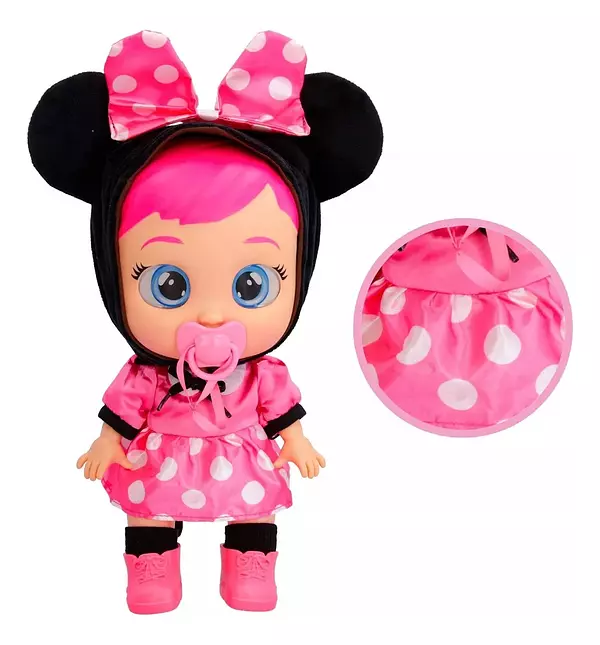 juguetes - Bebés Llorones Cry Babies Minnie Mouse 2