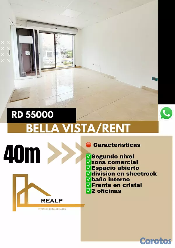 oficinas y locales comerciales - Alquiler local en bella vista  1