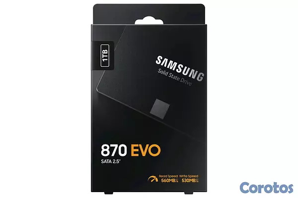 computadoras y laptops - SSD 2.5, 1TB Samsung 870 Evo Nuevo Sellado 2