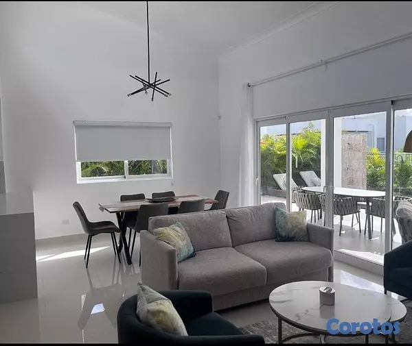 casas vacacionales y villas - Lujosa Villa en Venta & Renta Vista Cana 3