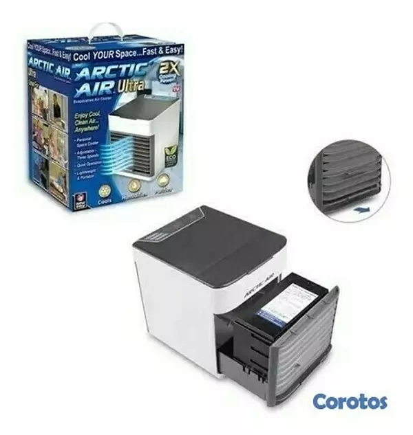 aires acondicionados y abanicos - Aire portatil 4 en 1 humificador, purificador de aire y enfriador 5