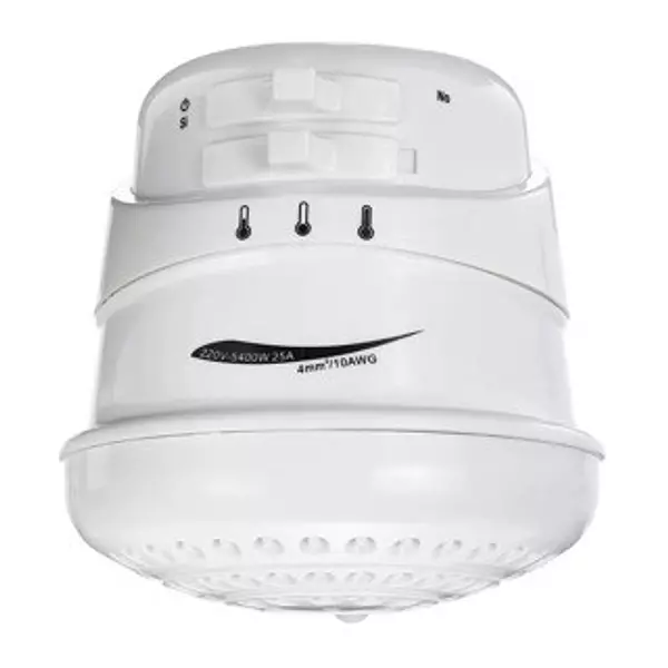 electrodomesticos - Calentador de agua de 5400W, cabezal de ducha eléctrico de 110V instantaneo  2