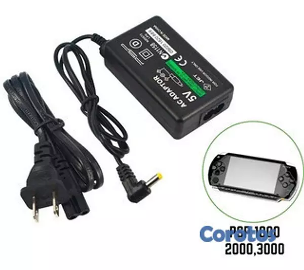 consolas y videojuegos - cargador para psvista y psp clásico todo lo modelo 2