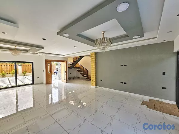casas vacacionales y villas - Villa en Venta en Jarabacoa cerca del campo de gol 4