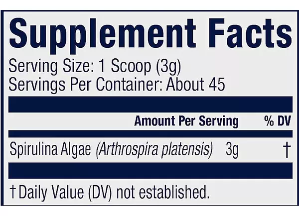 Salud y Equipamiento Médico - Espirulina 135g Vimergy - G A $1851 2