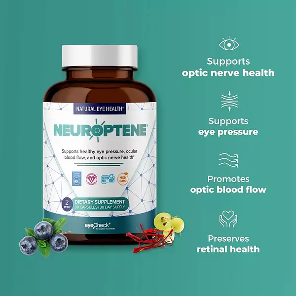 Salud y Equipamiento Médico - ~? Suplemento Para La Presión Ocular Eyecheck Con Arándano, 2
