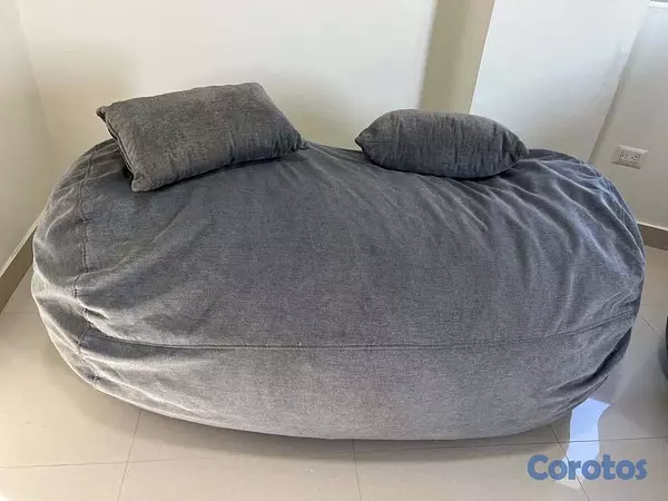 muebles y colchones - Sillon moderno tipo Puff 2-3 personas 3