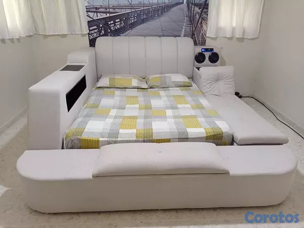 muebles y colchones - Cama alta gama 8