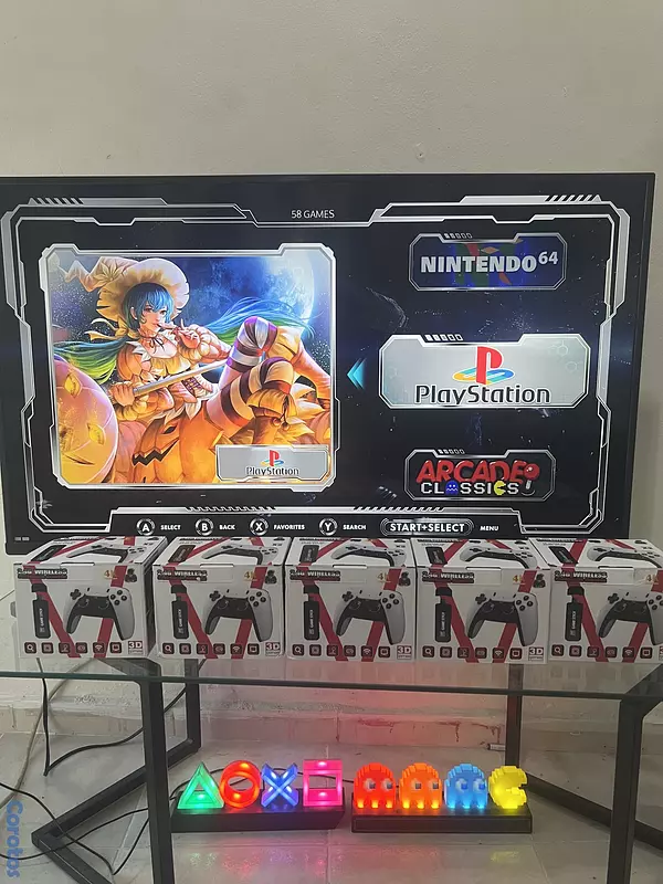 consolas y videojuegos - Gamestick x2 4k con controles similar a ps5 oferta 6
