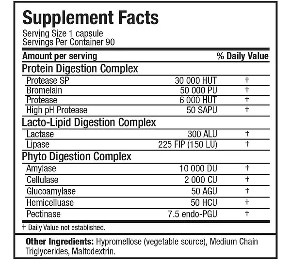 Salud y Equipamiento Médico - Enzimas Digestivas Allmax Nutrition 2