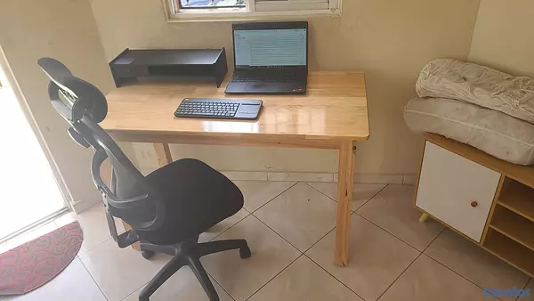 muebles y colchones - Mesa comedor madera 8