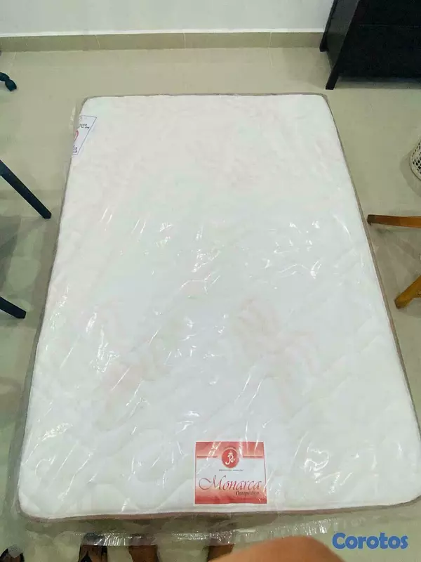 muebles y colchones - VENDO COLCHON REX MONACO POSTOPEDICO NUEVO TOTALMENTE.👍  4
