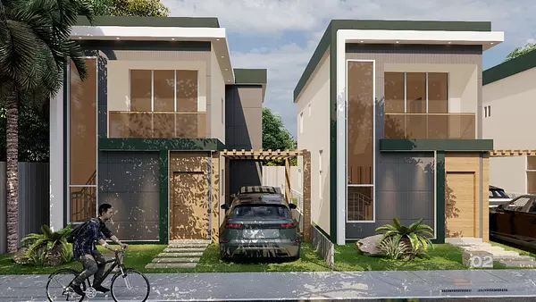 casas vacacionales y villas - Proyecto de Villas BÁVARO, PUNTA CANA 3