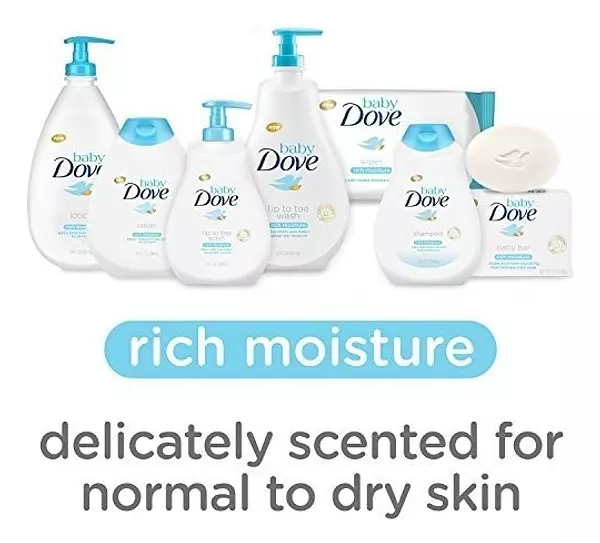 Salud y Equipamiento Médico - Baby Dove Wash Rich Moisture 20 Oz 6