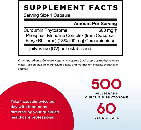Salud y Equipamiento Médico - Fitosoma De Curcumina 60cap Jar 2