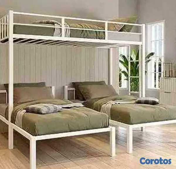 muebles y colchones - CAMAROTES TRIPLES 6