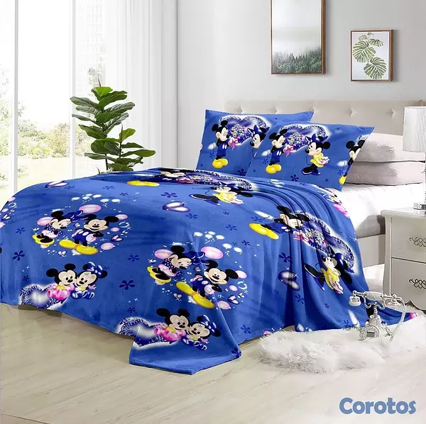 muebles y colchones - juego de frisas suave 3 piezas para cama de 60 10
