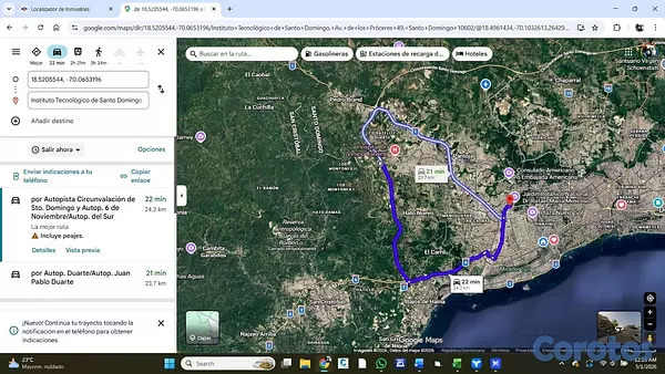 solares y terrenos - Terreno de 54,600 metros cuadrados Avenida Circunv 6