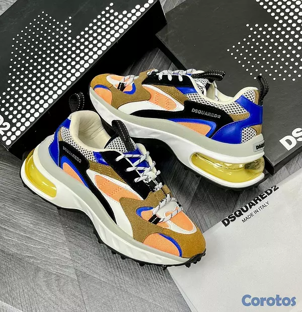 zapatos unisex - Tenis Sneakers Dsquared2 Ultime 2025 Teni Shoes Sneakers Shoe 2025 💣 2