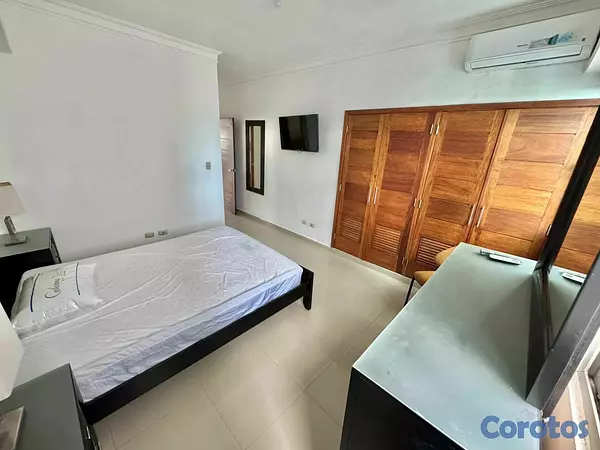 apartamentos - Alquilo apartamento amueblado en Piantini  3