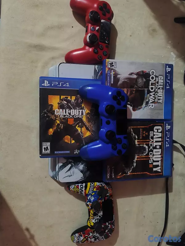 consolas y videojuegos - Ps4 Slim 1TERA  2