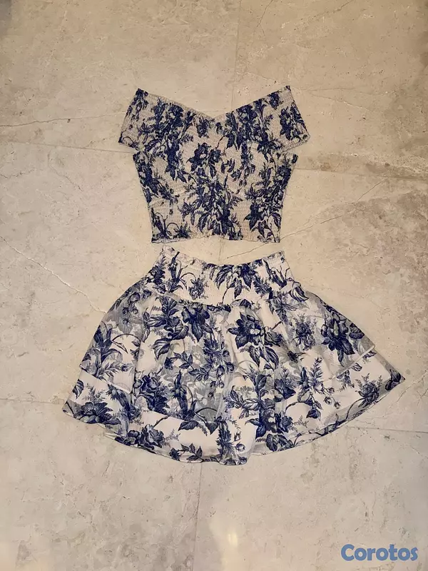 ropa para mujer - Conjunto Falda y Blusa 2