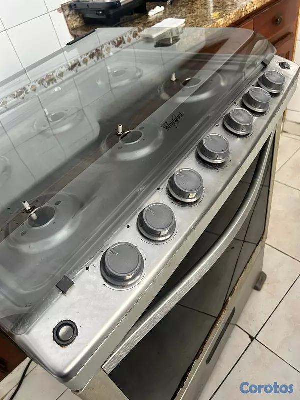 electrodomesticos - VENDO ESTUFA WHIRLPOOL 30'' 6 HORNILLAS 4