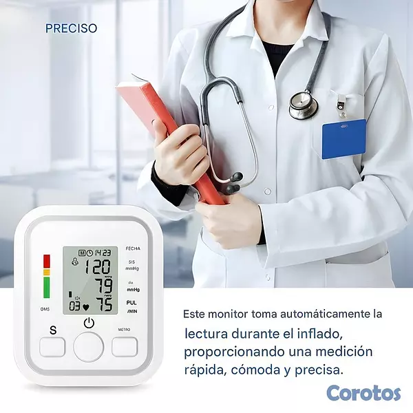 Salud y Equipamiento Médico - Monitor de Presión Arterial Ritmo Cardiaco Sistóli 6