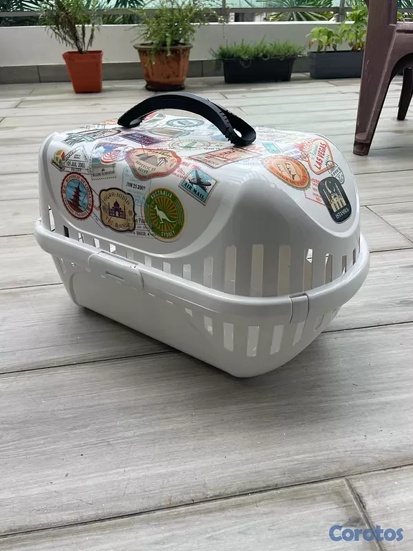 animales y mascotas - Jaula transportadora para mascotas  7