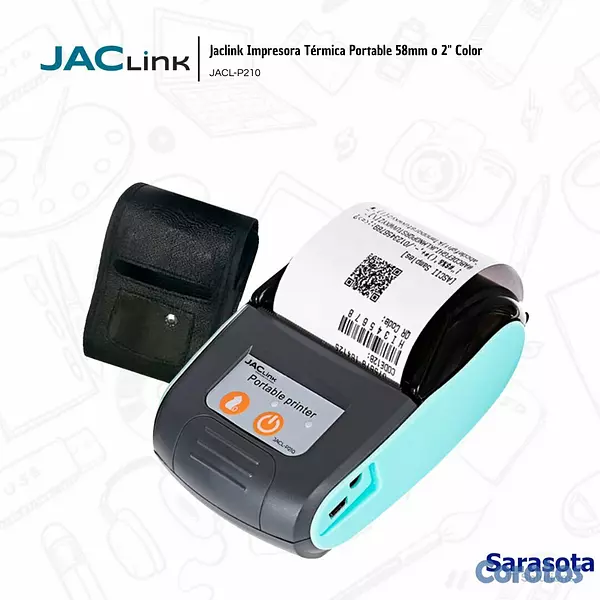 impresoras y scanners - Jaclink Impresora Térmica Portátil 58mm o 2" JACL- 3