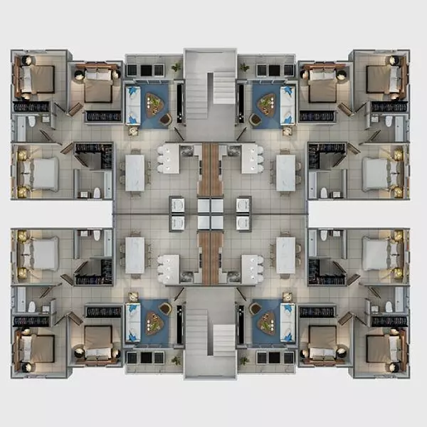 apartamentos - Apartamentos con piscina y bono vivienda en Autopista de San Isidro 8
